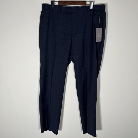 Michael Kors Classic Fit  Dress Pants Blue 36x30 NWT - Picture 1 of 13